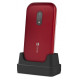 TELEFONO MOVIL DORO 6040 RED WHITE Móviles básicos TELEFONO MOVIL DORO 6040 RED WHITE Móviles básicos