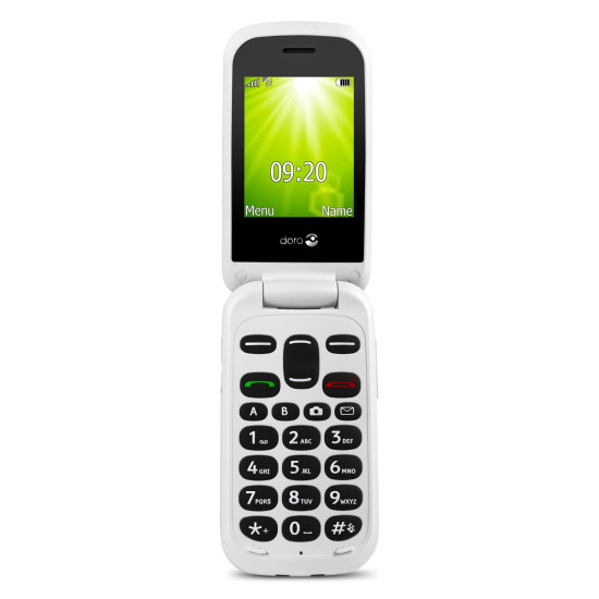 TELEFONO MOVIL DORO 2404 RED WHITE Teléfonos móviles