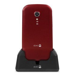 TELEFONO MOVIL DORO 2404 RED WHITE