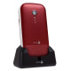 TELEFONO MOVIL DORO 2404 RED WHITE Móviles básicos