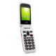 TELEFONO MOVIL DORO 2404 RED WHITE Móviles básicos
