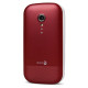 TELEFONO MOVIL DORO 2404 RED WHITE Móviles básicos