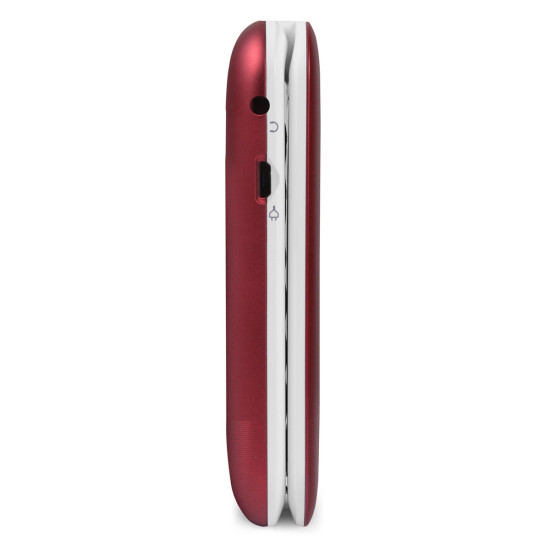 TELEFONO MOVIL DORO 2404 RED WHITE Móviles básicos