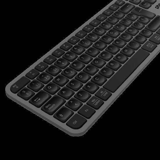 TECLADO INALÁMBRICO MULTIDISPOSITIVO PHOENIX K300 BLUEOOTH Teclados TECLADO INALÁMBRICO MULTIDISPOSITIVO PHOENIX K300 BLUEOOTH Teclados
