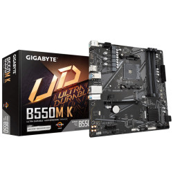 PLACA BASE GIGABYTE B550M K AM4