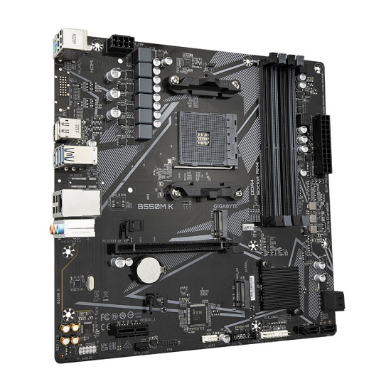 PLACA BASE GIGABYTE B550M K AM4 Placas base PLACA BASE GIGABYTE B550M K AM4 Placas base