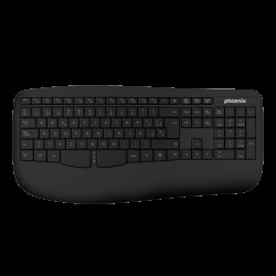 PHOENIX K201 TECLADO ERGONÓMICO INALÁMBRICO 2.4GHZ