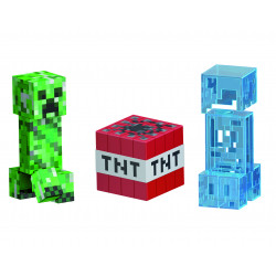 FIGURA MATTEL MINECRAFT DIAMOND LEVEL CREEPER