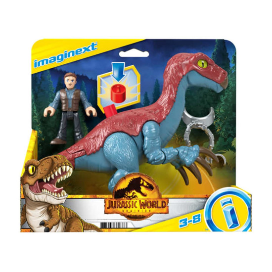 FIGURA MATTEL JURASSIC WORLD THERIZINOSAURUS Figuras