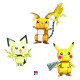 FIGURA MATTEL MEGA CONSTRUX POKEMON 3 Figuras FIGURA MATTEL MEGA CONSTRUX POKEMON 3 Figuras