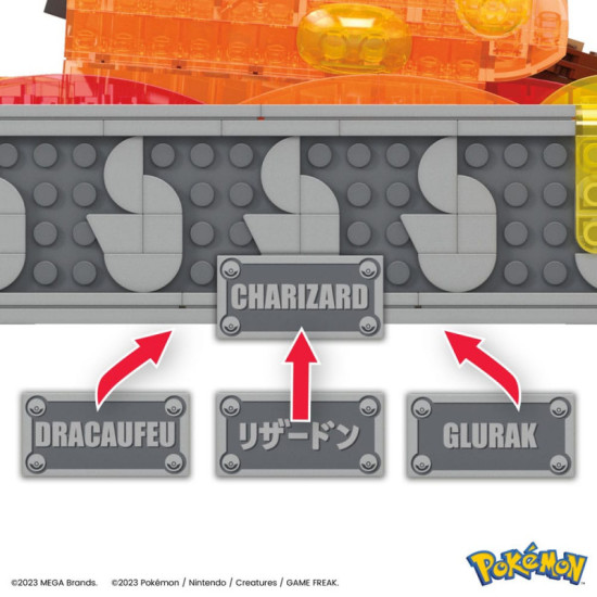 FIGURA MATTEL MEGA CONSTRUX MOTION POKEMON Figuras