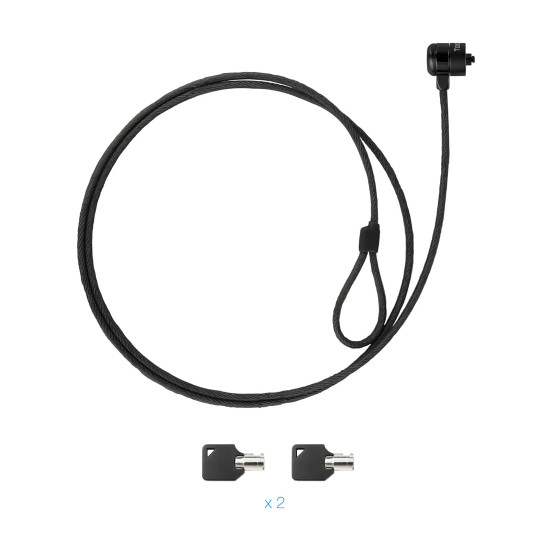 CABLE TOOQ SEGURIDAD CON LLAVE PORTATILES Accesorios de portátiles