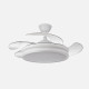 VENTILADOR BAYOMO 59W 6890LM BLANCO 4 Ventiladores VENTILADOR BAYOMO 59W 6890LM BLANCO 4 Ventiladores