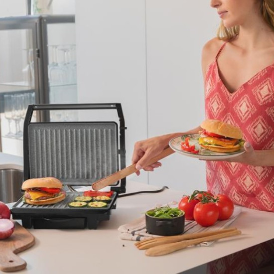 PARRILLA ELECTRICA CECOTEC ROCKNGRILL 1000 W Planchas de asar PARRILLA ELECTRICA CECOTEC ROCKNGRILL 1000 W Planchas de asar
