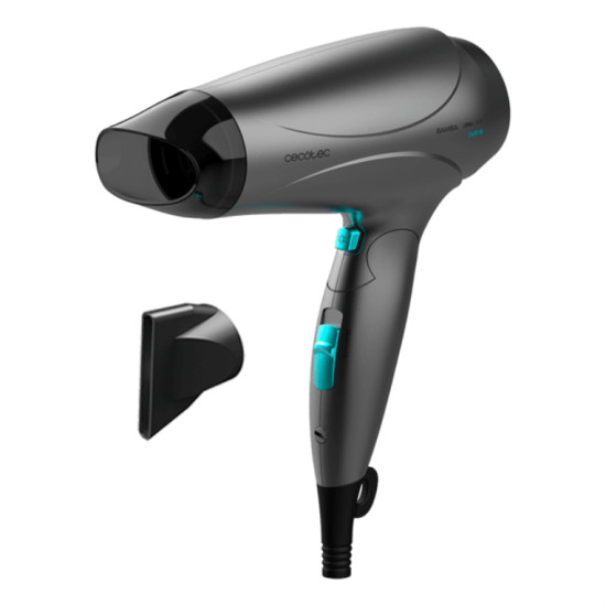 SECADOR CECOTEC BAMBA IONICARE POWER&GO BLACK Secadores de pelo