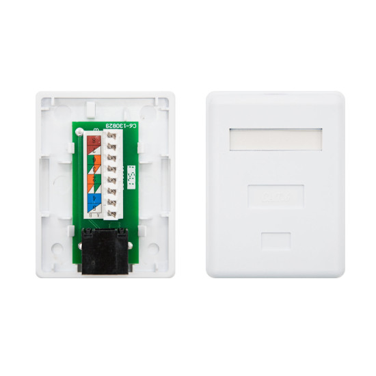 NANOCABLE ROSETA SUPERFICIE CAT.6 UTP 1 Accesorios redes NANOCABLE ROSETA SUPERFICIE CAT.6 UTP 1 Accesorios redes