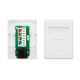 NANOCABLE ROSETA SUPERFICIE CAT.6 UTP 1 Accesorios redes NANOCABLE ROSETA SUPERFICIE CAT.6 UTP 1 Accesorios redes