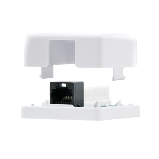 NANOCABLE ROSETA SUPERFICIE CAT.6 UTP 1 Accesorios redes NANOCABLE ROSETA SUPERFICIE CAT.6 UTP 1 Accesorios redes