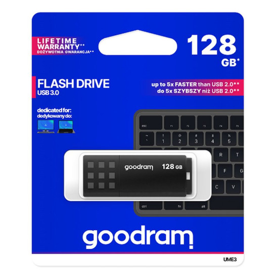 MEMORIA USB 3.0 GOODRAM 128GB UME3 Memorias usb MEMORIA USB 3.0 GOODRAM 128GB UME3 Memorias usb