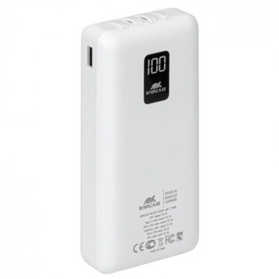 POWERBANK RIVACASE VA2220 20000MAH BLANCO Powerbanks POWERBANK RIVACASE VA2220 20000MAH BLANCO Powerbanks