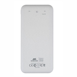 POWERBANK RIVACASE VA2240 10000MAH BLANCO