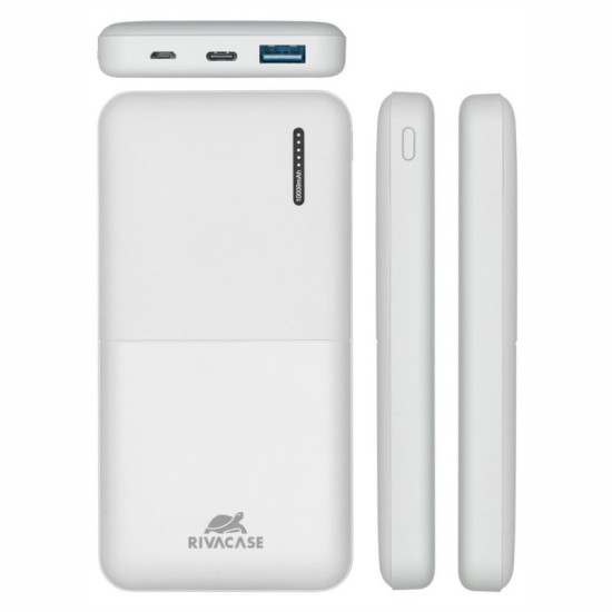 POWERBANK RIVACASE VA2531 10000MAH BLANCO Powerbanks POWERBANK RIVACASE VA2531 10000MAH BLANCO Powerbanks