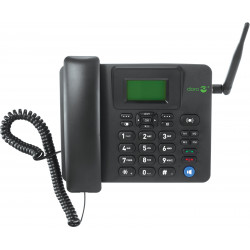 TELEFONO FIJO DORO 4100H 4G BLACK