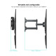 SOPORTE PARED TOOQ PANTALLAS 32 PULGADAS - 55 PULGADAS Soportes monitores tv SOPORTE PARED TOOQ PANTALLAS 32 PULGADAS - 55 PULGADAS Soportes monitores tv