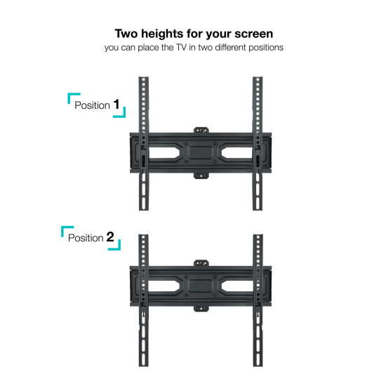 SOPORTE PARED TOOQ PANTALLAS 32 PULGADAS - 55 PULGADAS Soportes monitores tv SOPORTE PARED TOOQ PANTALLAS 32 PULGADAS - 55 PULGADAS Soportes monitores tv