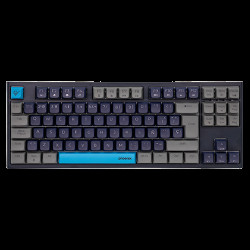 TECLADO GAMING ROYAL PBT MECANICO NEGRO