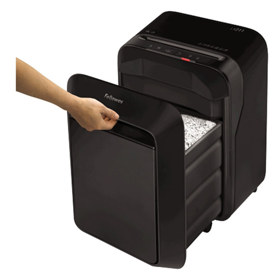DESTRUCTORA PAPEL FELLOWES LX211 NEGRA MICROCORTE Destructoras DESTRUCTORA PAPEL FELLOWES LX211 NEGRA MICROCORTE Destructoras