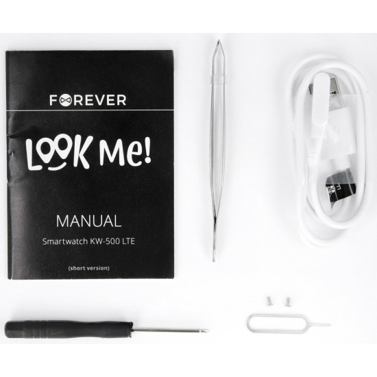 RELOJ SMARTWATCH FOREVER LOOK ME KW - 500 Smartwatches RELOJ SMARTWATCH FOREVER LOOK ME KW - 500 Smartwatches
