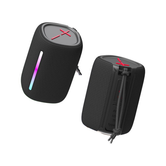 ALTAVOZ BLUETOOTH FOREVER BS - 10 LED BLACK Altavoces ALTAVOZ BLUETOOTH FOREVER BS - 10 LED BLACK Altavoces