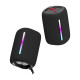 ALTAVOZ BLUETOOTH FOREVER BS - 10 LED BLACK Altavoces ALTAVOZ BLUETOOTH FOREVER BS - 10 LED BLACK Altavoces