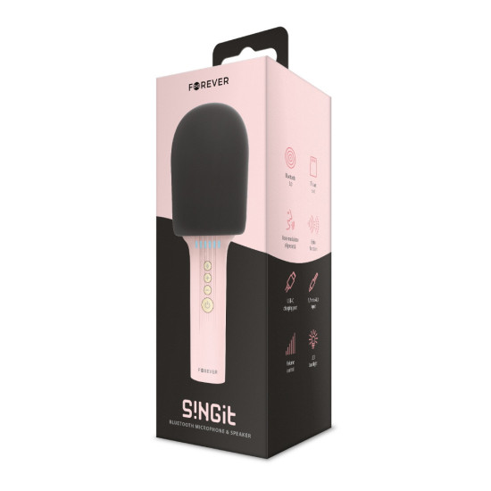 MICROFONO BLUETOOTH FOREVER BMS - 500 CON ALTAVOZ Micrófonos