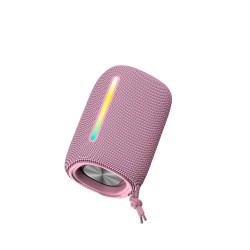 ALTAVOZ BLUETOOTH FOREVER BS - 10 LED PINK