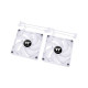 VENTILADOR 120X120 THERMALTAKE CT120 WHITE PACK Ventiladores caja VENTILADOR 120X120 THERMALTAKE CT120 WHITE PACK Ventiladores caja