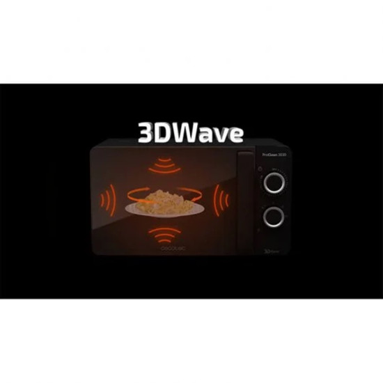 MICROONDAS CECOTEC PROCLEAN 3030 20L 700W Microondas MICROONDAS CECOTEC PROCLEAN 3030 20L 700W Microondas