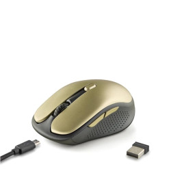 RATON INALAMBRICO NGS EVO RUST GOLD