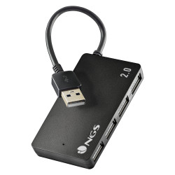 HUB 4 PUERTOS USB 2.0 NGS