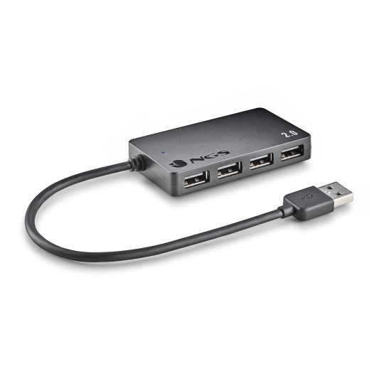HUB 4 PUERTOS USB 2.0 NGS Dockings y hubs HUB 4 PUERTOS USB 2.0 NGS Dockings y hubs
