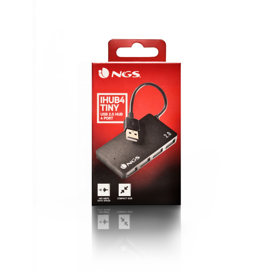 HUB 4 PUERTOS USB 2.0 NGS Dockings y hubs HUB 4 PUERTOS USB 2.0 NGS Dockings y hubs