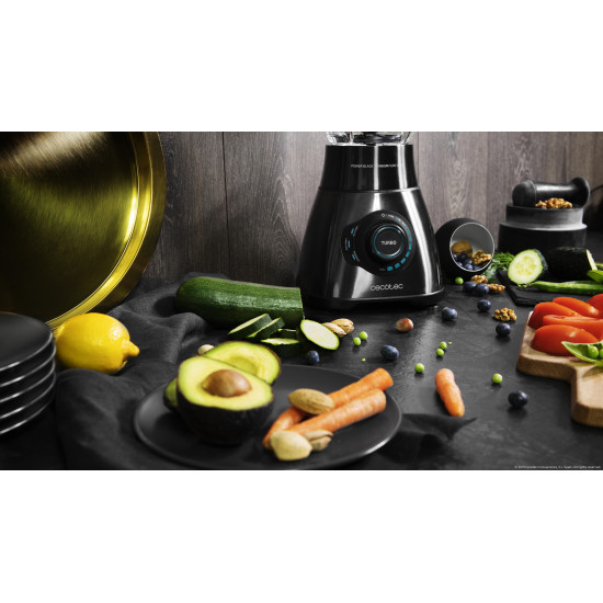 BATIDORA VASO CECOTEC POWER BLACK TITANIUM Batidoras BATIDORA VASO CECOTEC POWER BLACK TITANIUM Batidoras