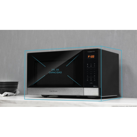 MICROONDAS CECOTEC 23L CON GRILL PROCLEAN Microondas MICROONDAS CECOTEC 23L CON GRILL PROCLEAN Microondas