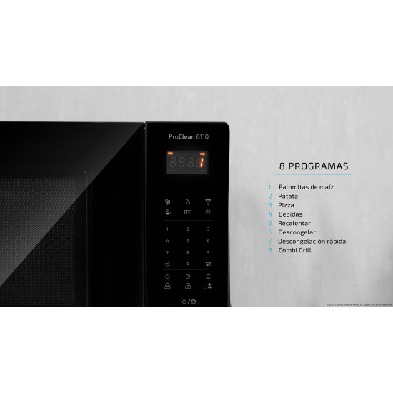 MICROONDAS CECOTEC 23L CON GRILL PROCLEAN Microondas MICROONDAS CECOTEC 23L CON GRILL PROCLEAN Microondas