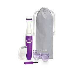 DEPILADORA PERFILADORA PHILIPS ESSENTIAL MORADO LAVABLE