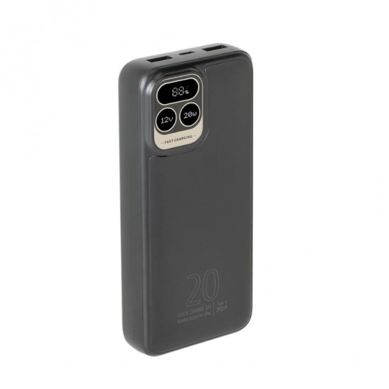 POWERBANK RIVACASE VA2521 20000MAH NEGRO Powerbanks