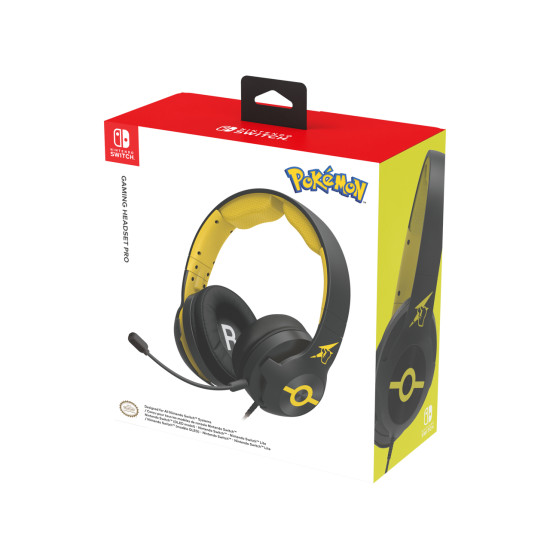 AURICULARES MICRO GAMING HORI PRO PIKACHU Auriculares AURICULARES MICRO GAMING HORI PRO PIKACHU Auriculares