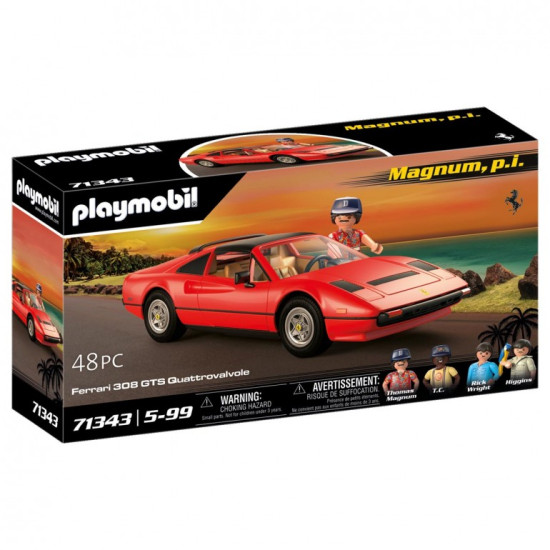 PLAYMOBIL MAGNUM FERRARI 308GT Playmobils PLAYMOBIL MAGNUM FERRARI 308GT Playmobils