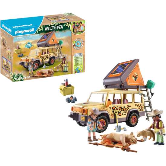 PLAYMOBIL WILTOPIA VEHÍCULO TODOTERRENO CON LEONES Playmobils PLAYMOBIL WILTOPIA VEHÍCULO TODOTERRENO CON LEONES Playmobils